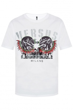 T-shirt with glitter logo, zdjęcie 1 T-shirt with glitter logo od Versace Versus